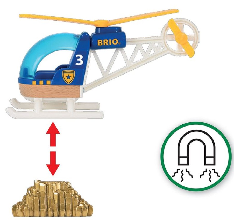 Brio Helicoptero De La Policia - Brio | Locomotoras, Vagones Y Trenes Brio