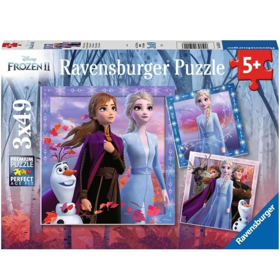 Ravensburger Puzzle Disney Frozen 2 3X49 Pcs - Ravensburger | Puzzles De 20 A 48 Piezas