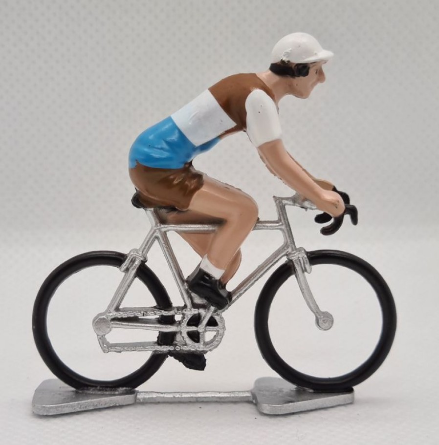 Fonderie Roger Figura De Ciclista R Ag2R La Mondiale Tipo Maillot - Fonderie Roger | Ciclistas En Miniatura