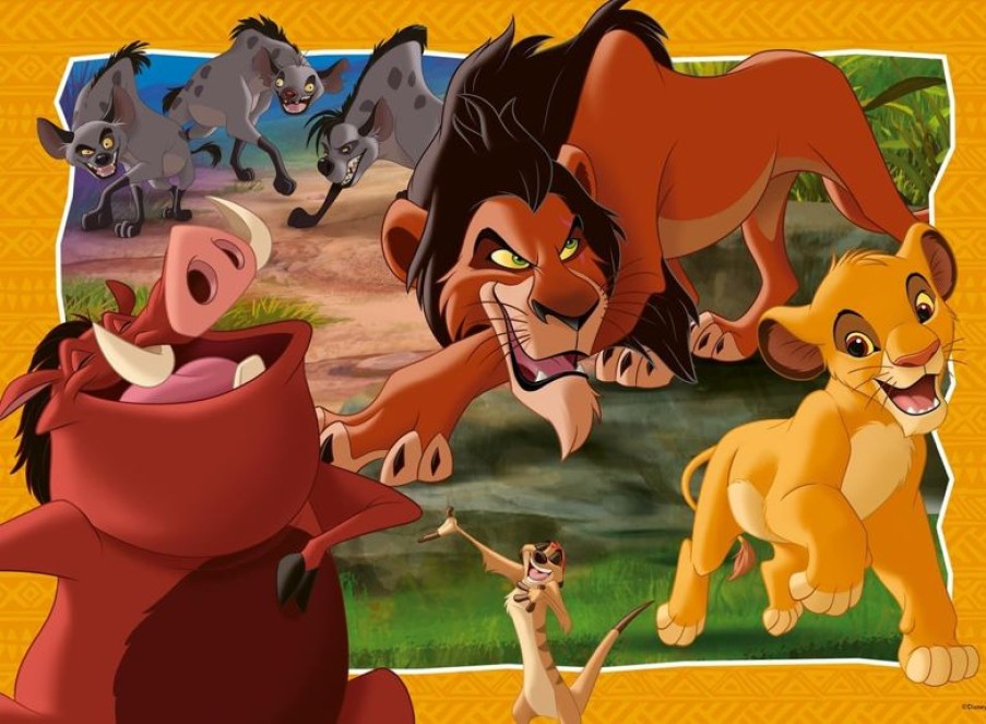 Ravensburger Puzzle Hakuna Matata El Rey Leon 200P Xxl - Ravensburger | Puzzles De 100 A 200 Piezas