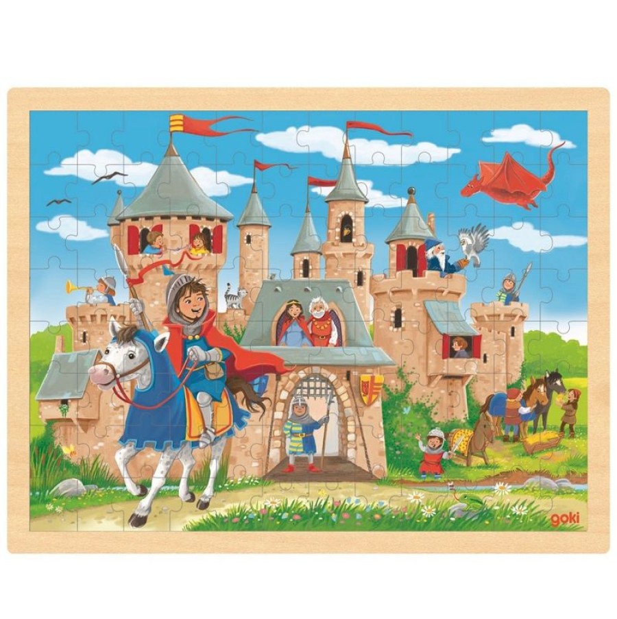 Goki Puzzle Castillo De Los Caballeros - Goki | Puzzles De 100 A 200 Piezas