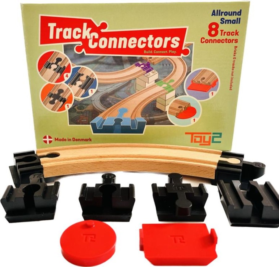 Toy2 Allround Small - 8 Conectores De Via - Toy2 | Rails Brio