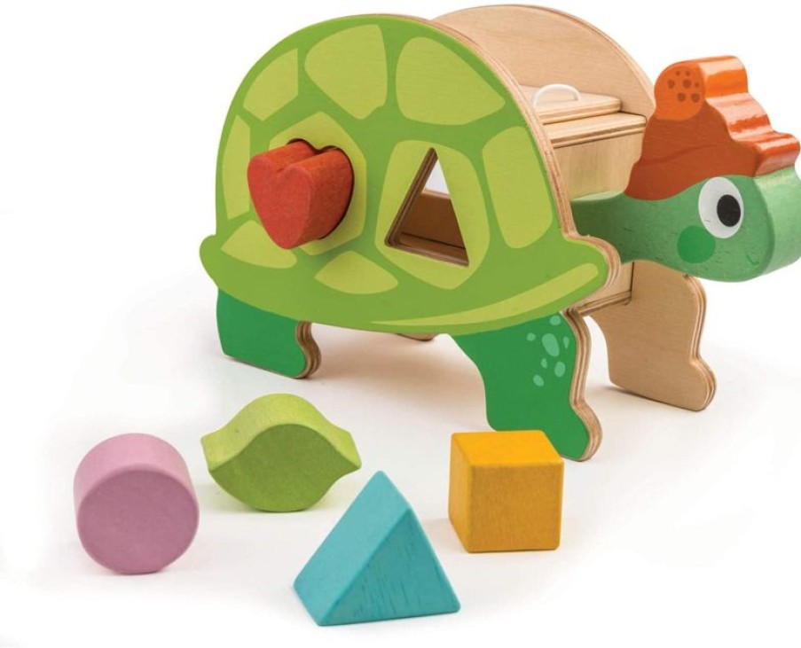 Tender Leaf Toys Caja Con Forma De Tortuga - Tender Leaf Toys | Cajas De Forma