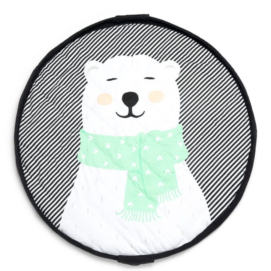 Play and Go Bolsa De Almacenamiento 3 En 1 - Oso Polar - Play And Go | Alfombras De Juego