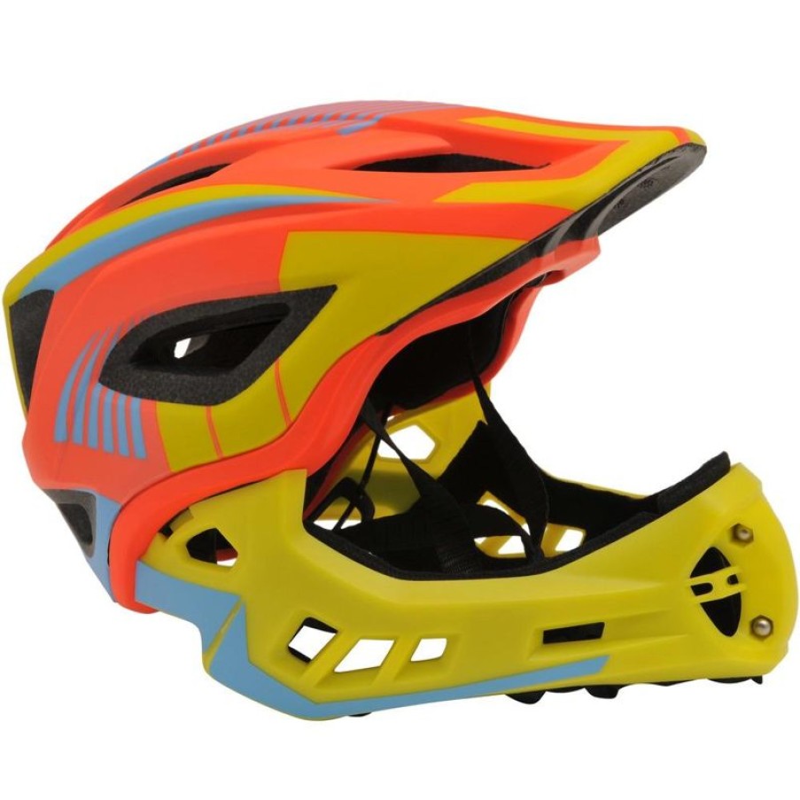 Kiddimoto Casco Integral Naranja M - Kiddimoto | Cascos Y Guantes