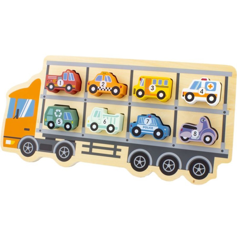 Ulysse Puzzle Camion Transportador De Automoviles - Ulysse | Puzzles Para Ninos