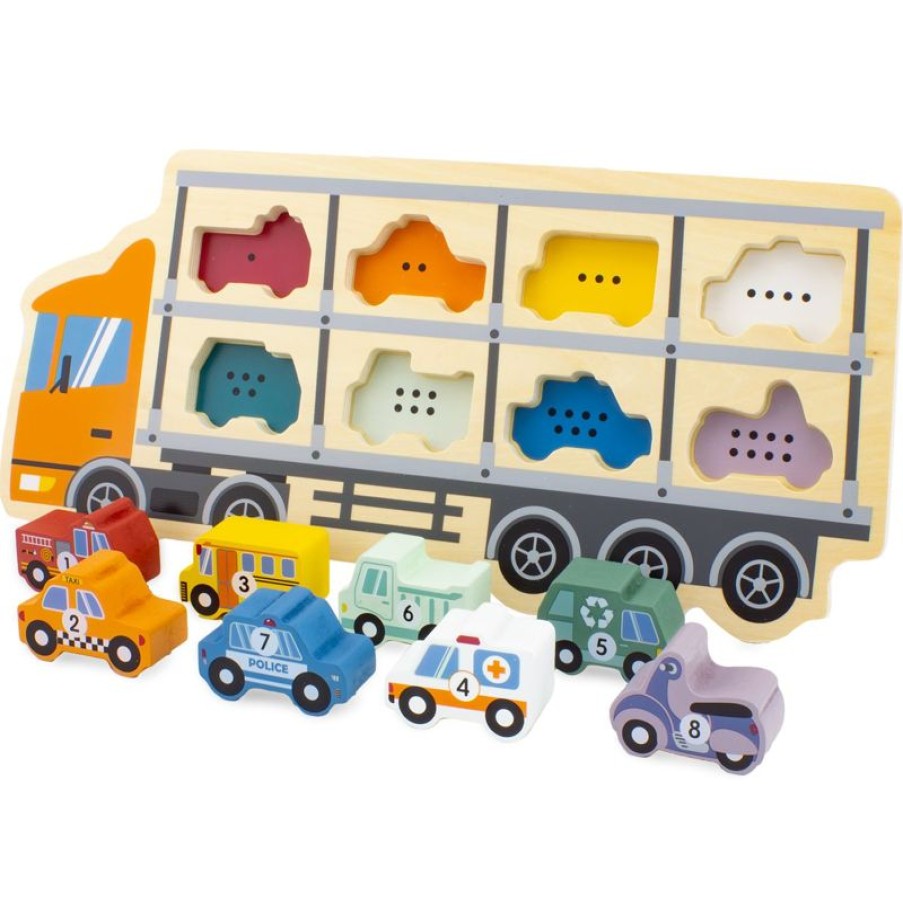 Ulysse Puzzle Camion Transportador De Automoviles - Ulysse | Puzzles Para Ninos