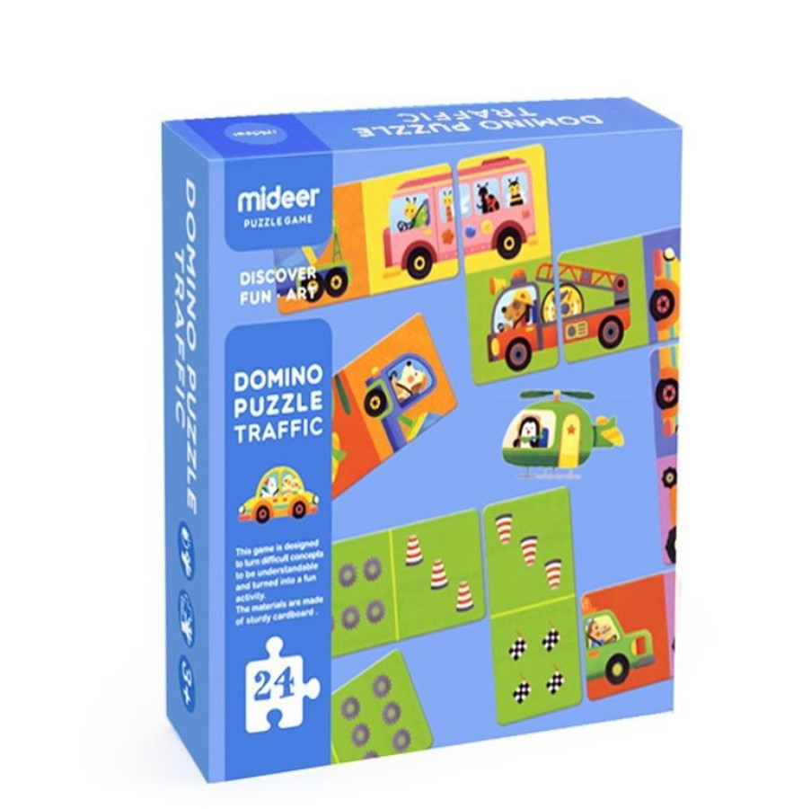 Mideer Domino Reversible Para Vehiculos - Mideer | Dominos, Loto Et Memory