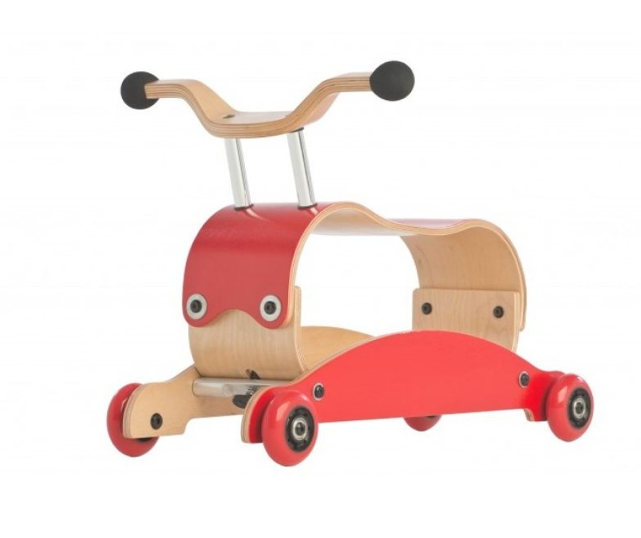 Wishbone Design Studio Wishbone Mini Flip 3 En 1 - Rojo - Wishbone Design Studio | Transportistas