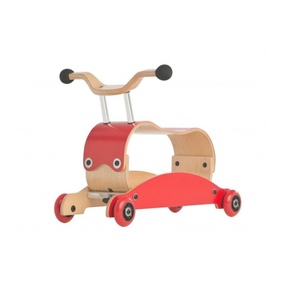 Wishbone Design Studio Wishbone Mini Flip 3 En 1 - Rojo - Wishbone Design Studio | Transportistas