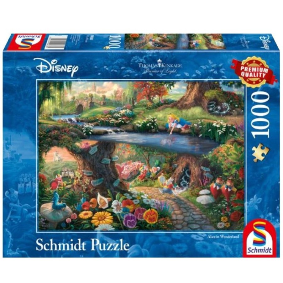 Schmidt Spiele Puzzle Alicia En El Pais De Las Maravillas 1000 Piezas - Schmidt Spiele | Puzzles De 250 Piezas Y Mas