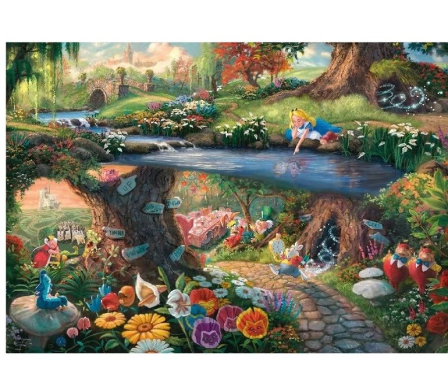 Schmidt Spiele Puzzle Alicia En El Pais De Las Maravillas 1000 Piezas - Schmidt Spiele | Puzzles De 250 Piezas Y Mas