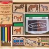 Melissa & Doug Sellos Para Caballos - Melissa & Doug | Actividades Creativas De Ocio