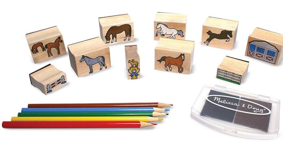 Melissa & Doug Sellos Para Caballos - Melissa & Doug | Actividades Creativas De Ocio