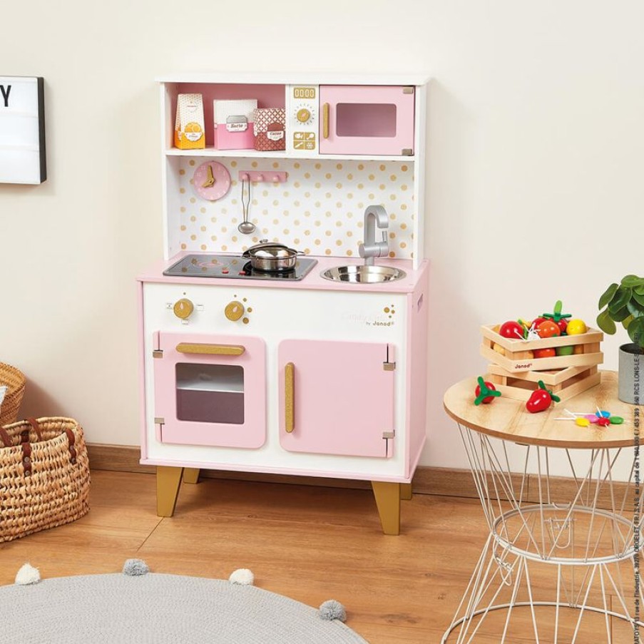 Janod Gran Cocina De Madera Candy Chic - Janod | La Cocina, El Tendero...