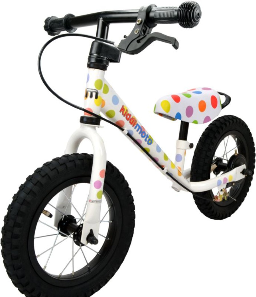 Kiddimoto Draisienne Super Junior Max Pastel Dotty - Kiddimoto | Draisiennes Y Bicicletas De Madera