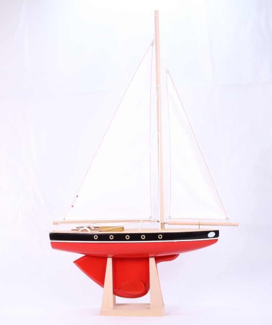 Maison Tirot Velero Le Tirot Rojo 40Cm - Maison Tirot | Barcos, Juguetes Para El Agua Y La Playa