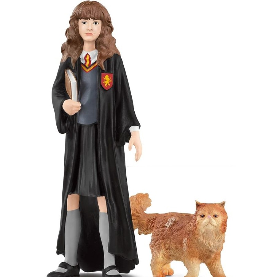 Schleich Figura De Hermione Y Crookshanks - Schleich | Mundo De Fantasia