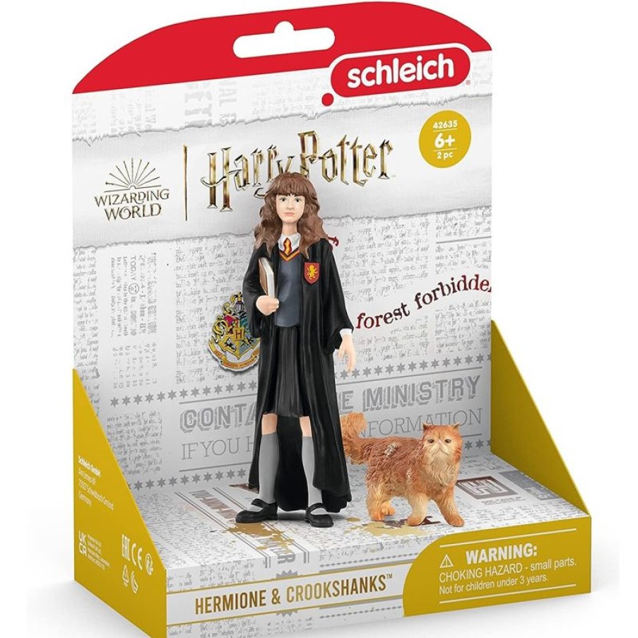 Schleich Figura De Hermione Y Crookshanks - Schleich | Mundo De Fantasia