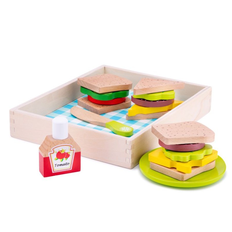 New Classic Toys Juego De Sandwich - New Classic Toys | La Cocina, El Tendero...