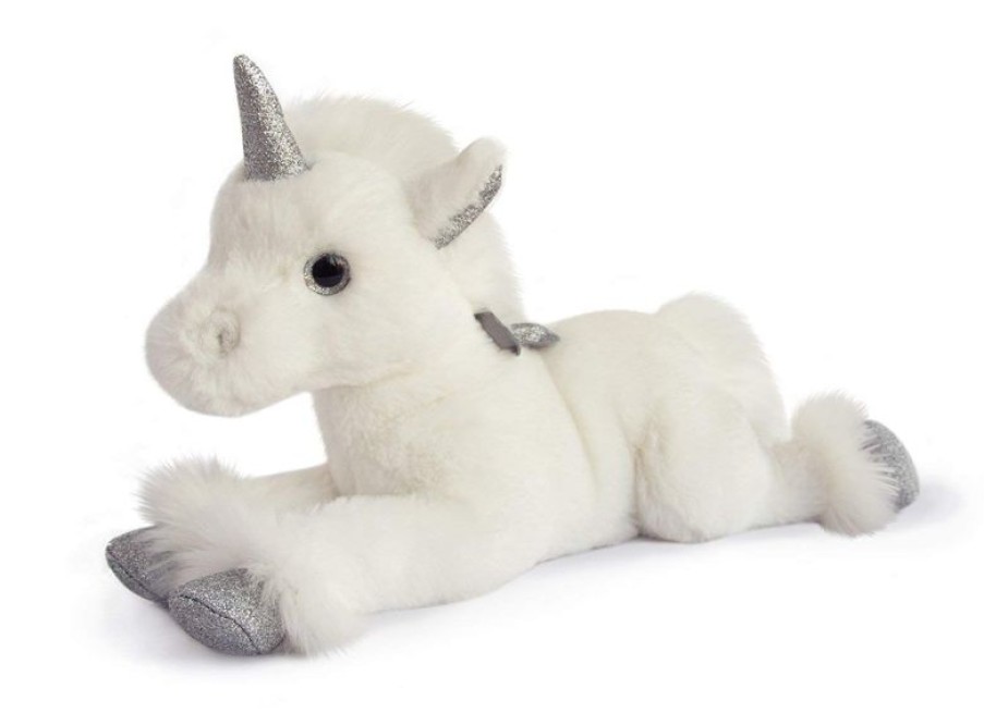 Histoire d'Ours Peluche Licorne Argent 35 Cm - Histoire D'Ours | Peluches