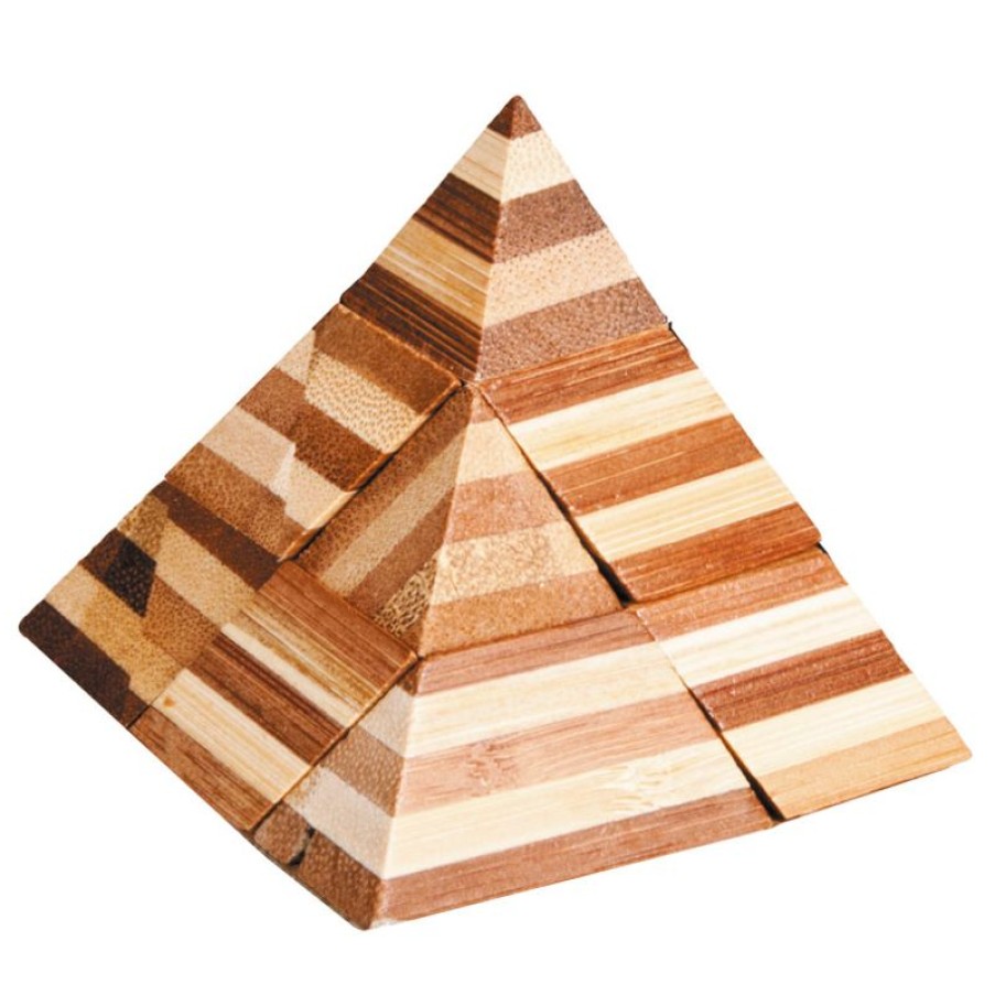 Fridolin Piramide De Bambu - Fridolin | Puzzles Y Rompecabezas