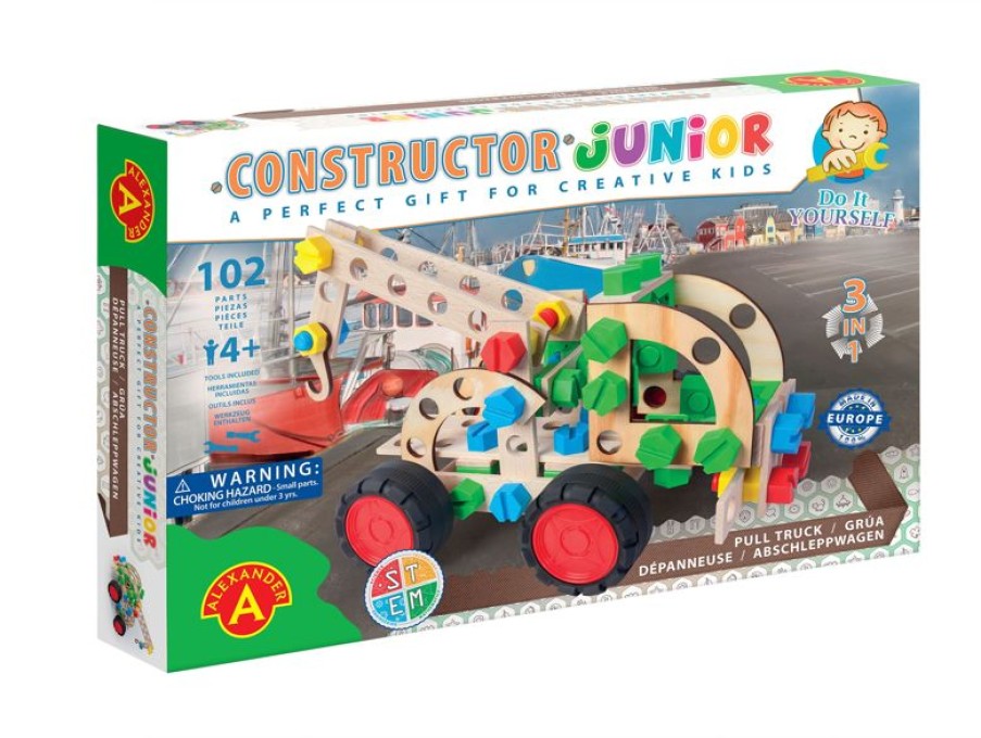 Alexander Toys Constructor Junior 3X1 - Remolque - Alexander Toys | Otros Juegos De Construccion