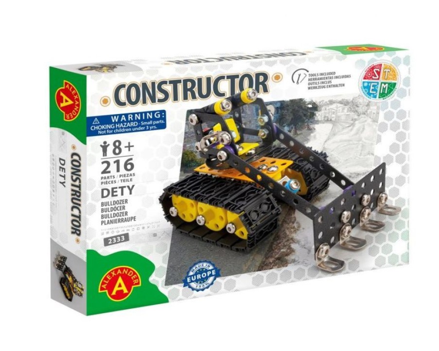 Alexander Toys Constructor Dety - Bulldozer - Alexander Toys | Constructor