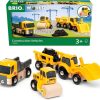 Brio Juego De 3 Maquinas De Construccion - Brio | Rails Brio