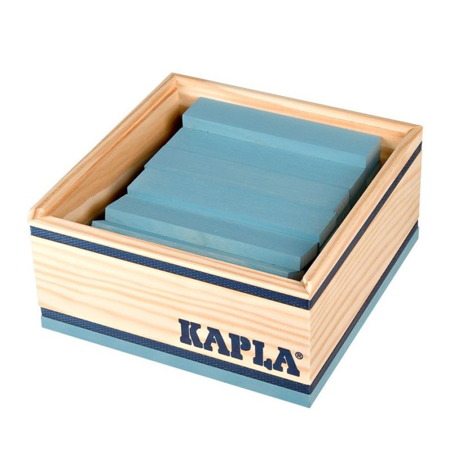 Kapla Cuadrado 40 Azul Cielo - Kapla | Tablas De Madera