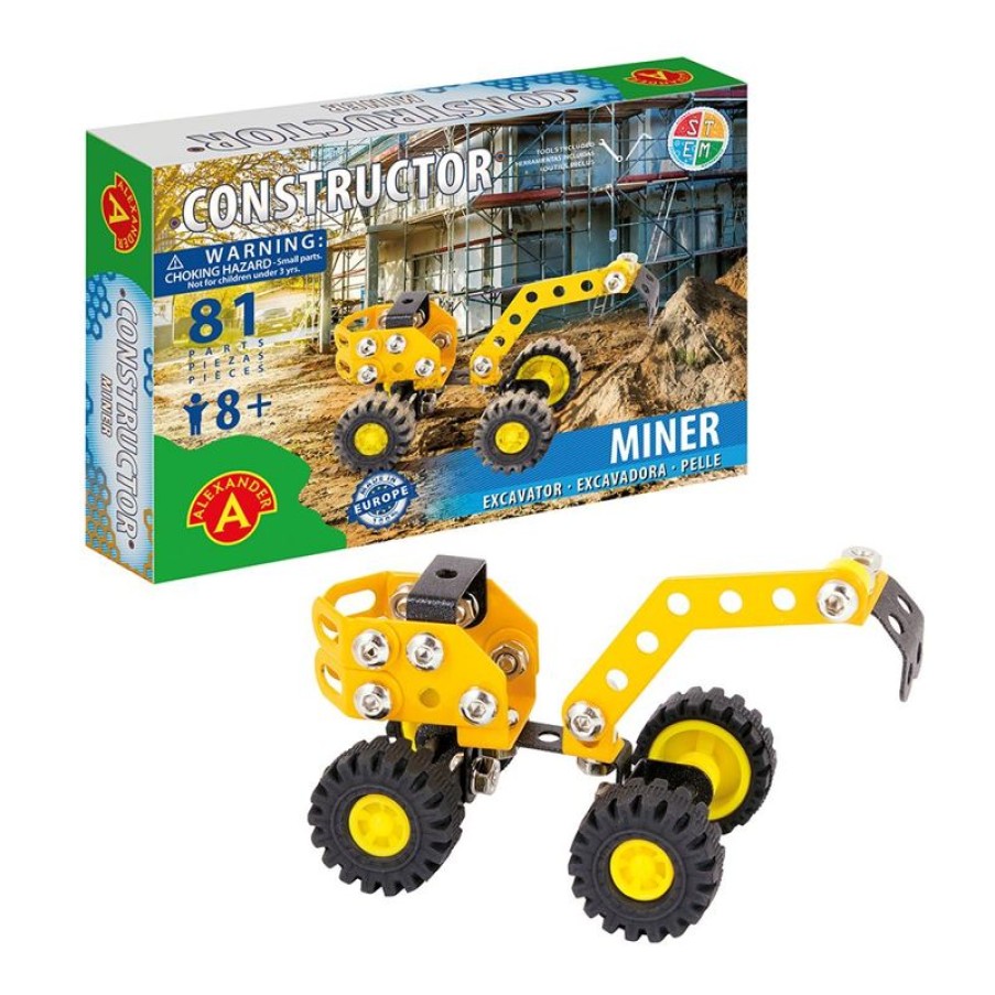 Alexander Toys Constructor Minero - Excavador - Alexander Toys | Constructor