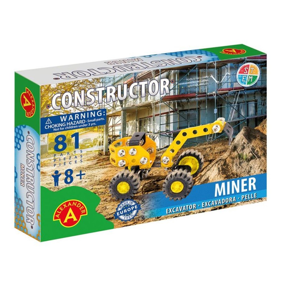 Alexander Toys Constructor Minero - Excavador - Alexander Toys | Constructor