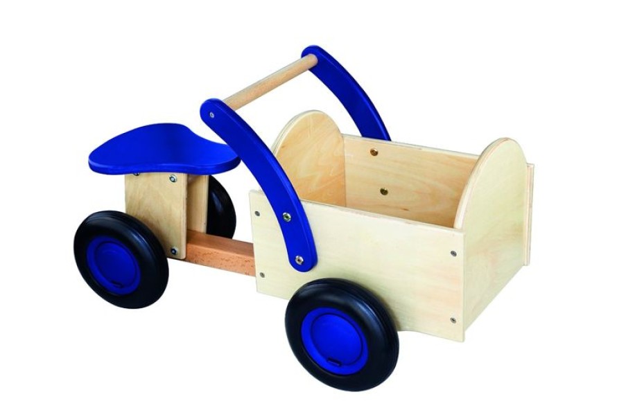 New Classic Toys Correpasillos De Madera Natural Y Azul 66,5 X 36 X 38 Cm - New Classic Toys | Transportistas