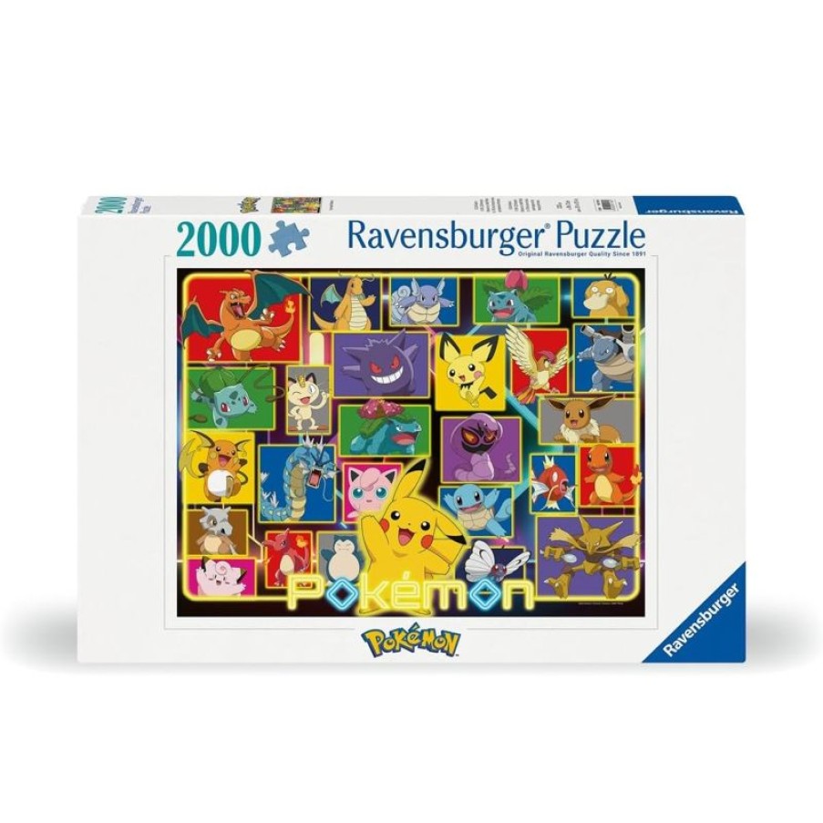 Ravensburger Puzzle Pokemon 2000 Piezas - Ravensburger | Puzzles De 250 Piezas Y Mas