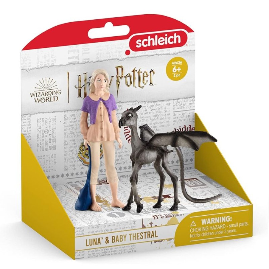 Schleich Figura Thestral Luna Y Bebe - Schleich | Mundo De Fantasia