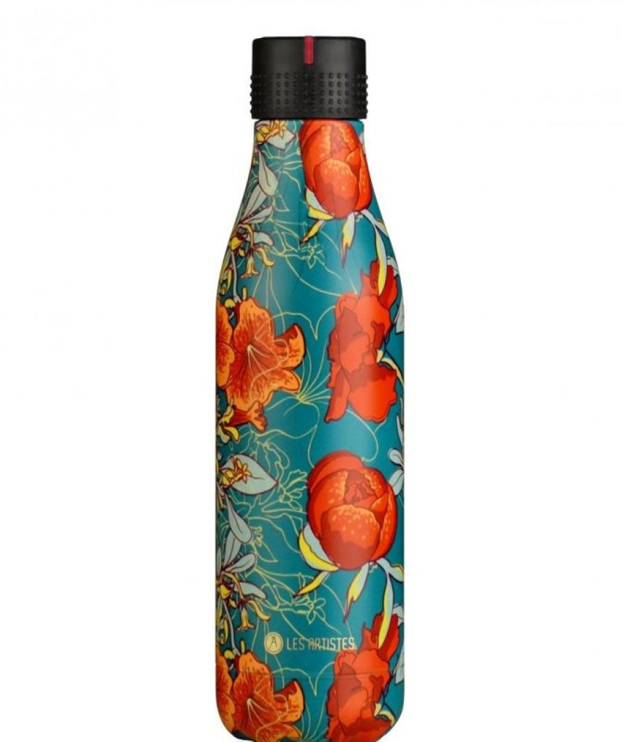 Les Artistes Paris Botella Isotermica Peonias 500Ml - Les Artistes Paris | Botellas Y Bolsas Isotermicas