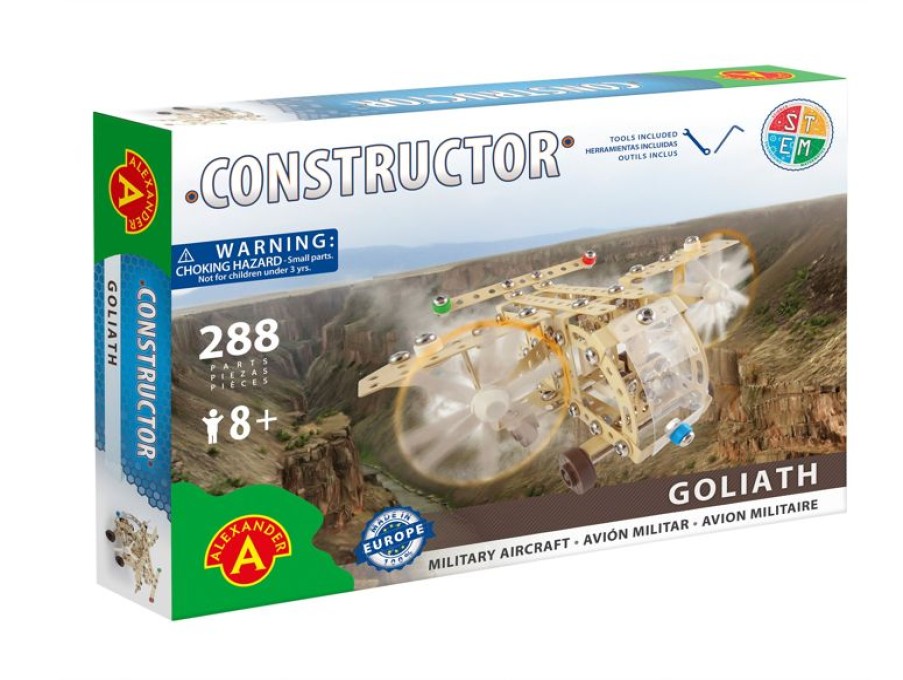 Alexander Toys Constructor Goliath - Avion Militar - Alexander Toys | Constructor