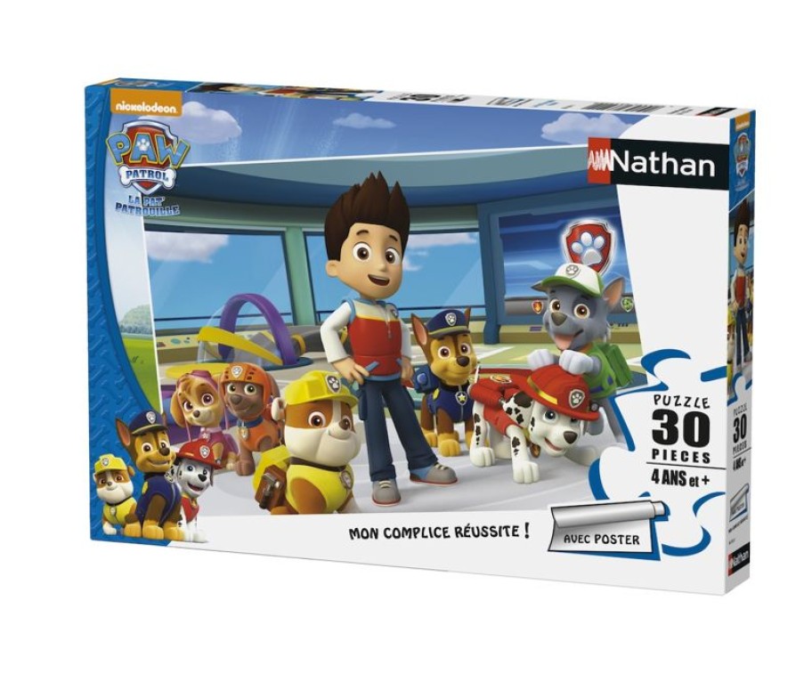 Nathan Puzzle Pat'Patrol Reunido 30 Piezas - Nathan | Puzzles De 20 A 48 Piezas