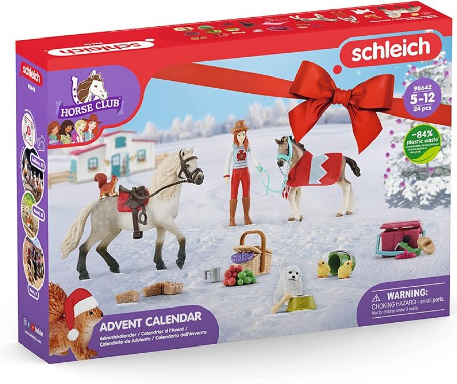 Schleich Calendario De Adviento Horse Club - Multicolor - Schleich | Granja, Safari Y Caballos