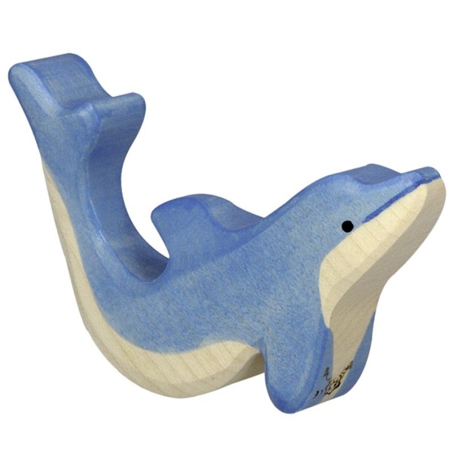 Holztiger Pequena Figura De Delfin - Holztiger | Animales Marinos