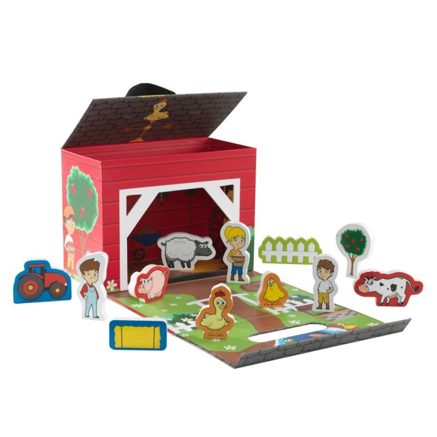 Kidkraft Set De Juego - En La Granja - Kidkraft | Granja, Safari Y Caballos