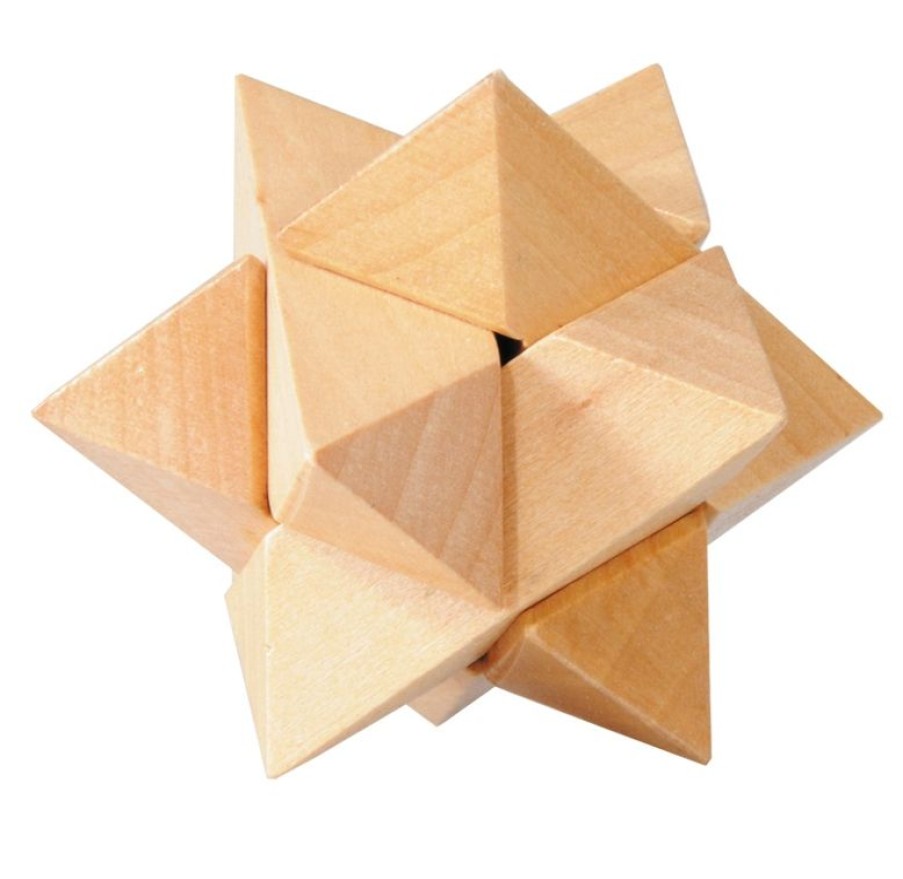 Fridolin Mini Puzzle De Madera Estrella - Fridolin | Puzzles Y Rompecabezas