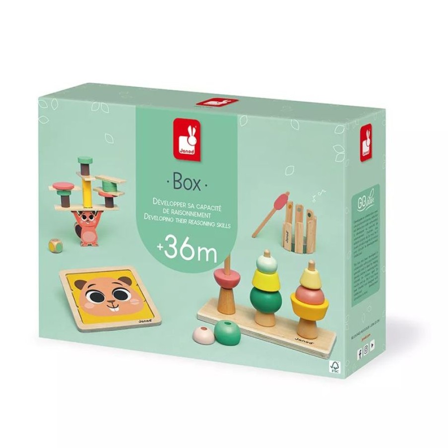 Janod Box Juegos Educativos 36 Meses - Janod | Juegos De Equilibrio Y Motricidad