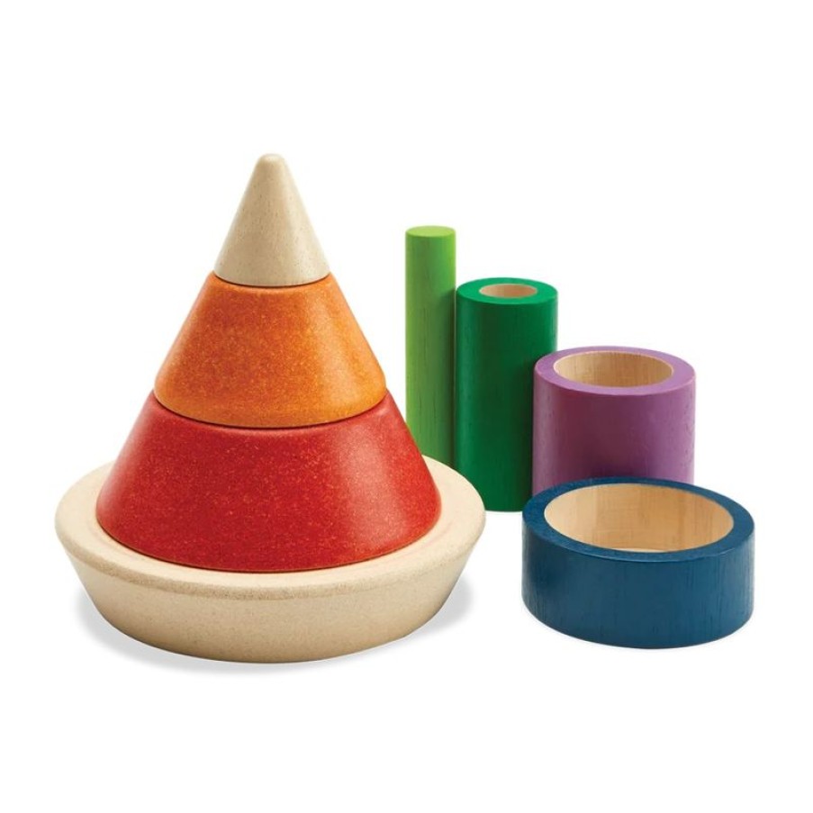 Plan Toys Piramide Apilada - Plan Toys | Bloques Y Juguetes Apilables