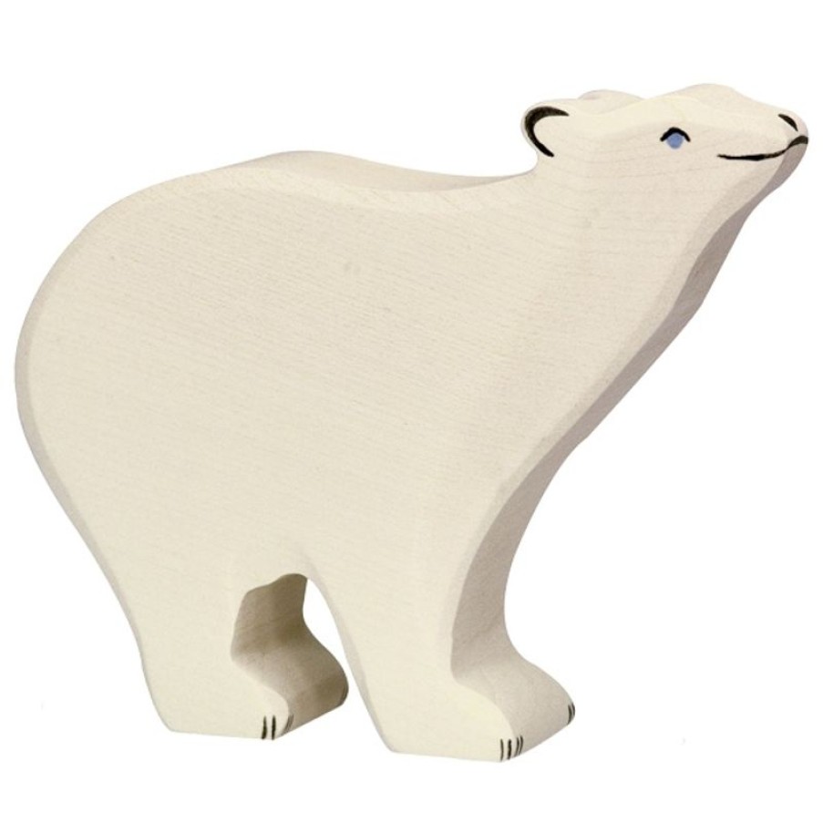 Holztiger Figura De Oso Polar - Holztiger | Animales Marinos