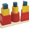 Plan Toys 3 Rompecabezas De Incrustacion De Formas - Plan Toys | Juegos Montessori