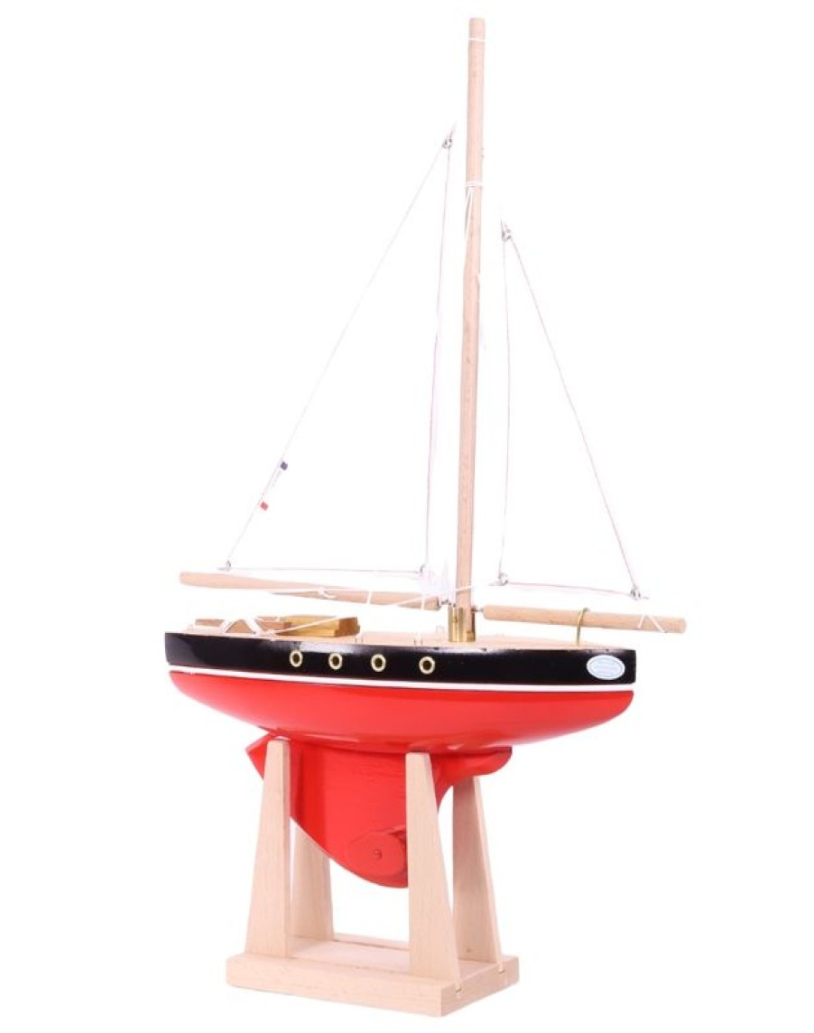 Maison Tirot Velero Le Tirot Rojo 30Cm - Maison Tirot | Barcos, Juguetes Para El Agua Y La Playa