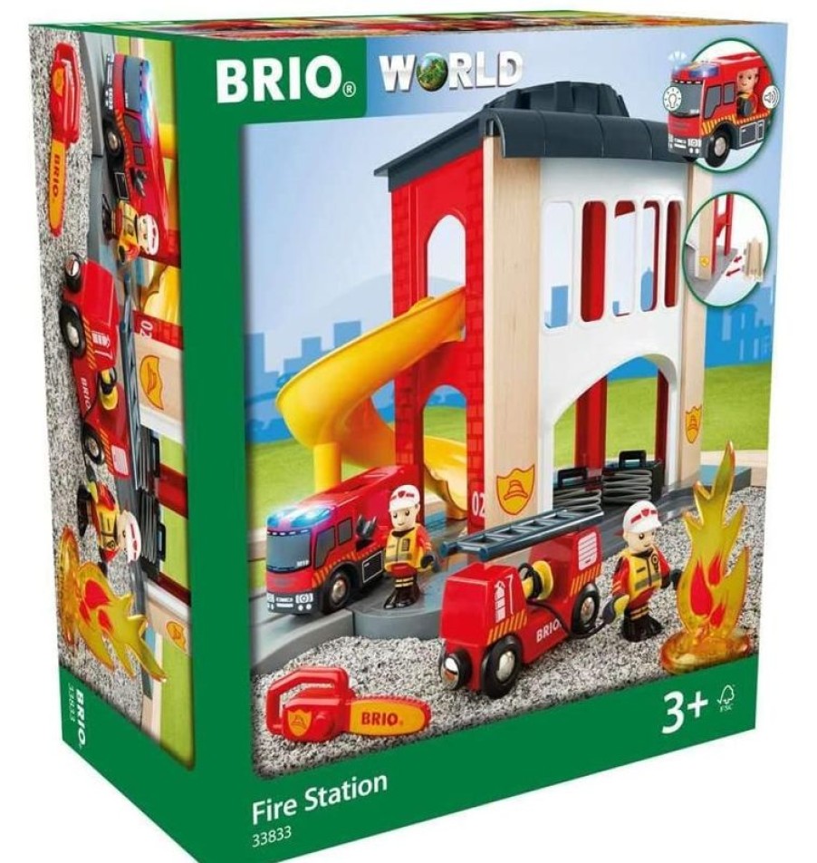 Brio Parque De Bomberos - Brio | Estaciones De Ferrocarril, Puentes Y Edificios De La Brio