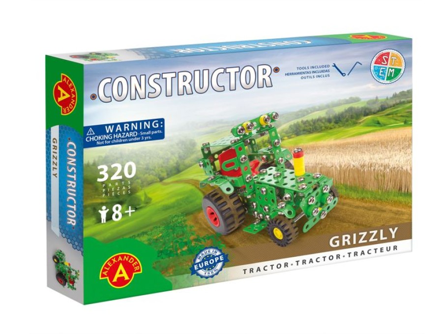 Alexander Toys Constructor Grizzly - Tractor - Alexander Toys | Constructor