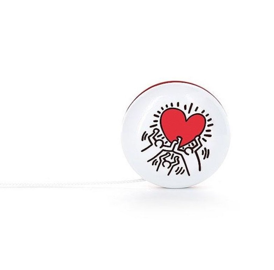 Vilac Yoyo Angel Heart Keith Haring - Vilac | Juegos De Patio: Canicas, Peonzas, Cuerdas De Saltar, Yoyos